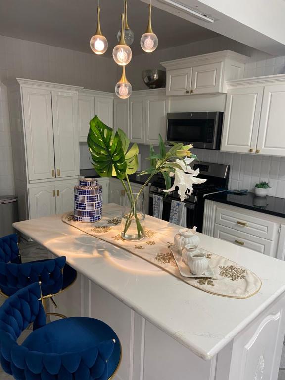 Cucina o angolo cottura di Seabliss Villa