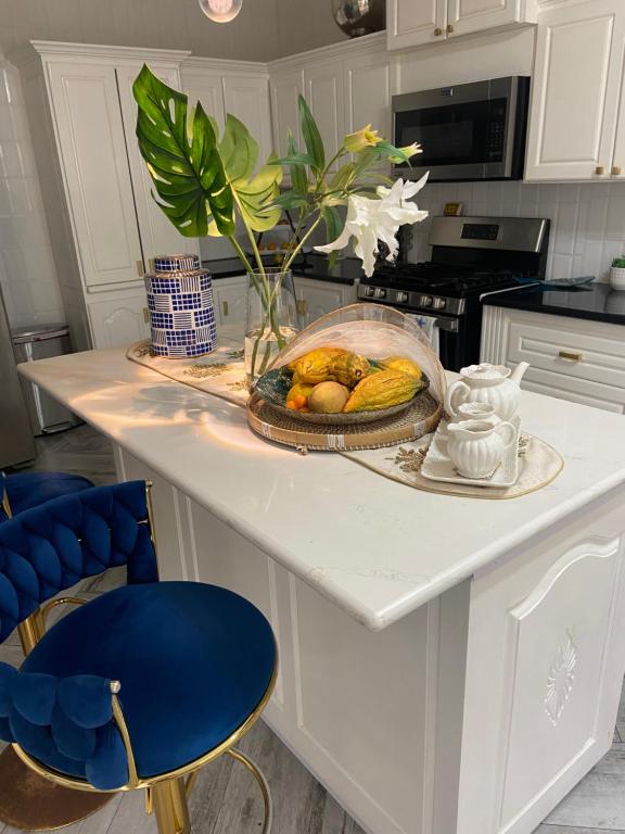 Cucina o angolo cottura di Seabliss Villa