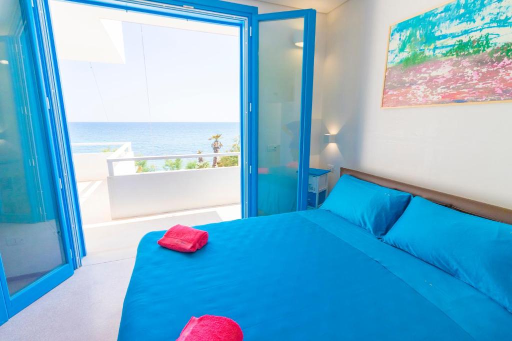 Postel nebo postele na pokoji v ubytování Solmaris Seaside - B&B sul mare