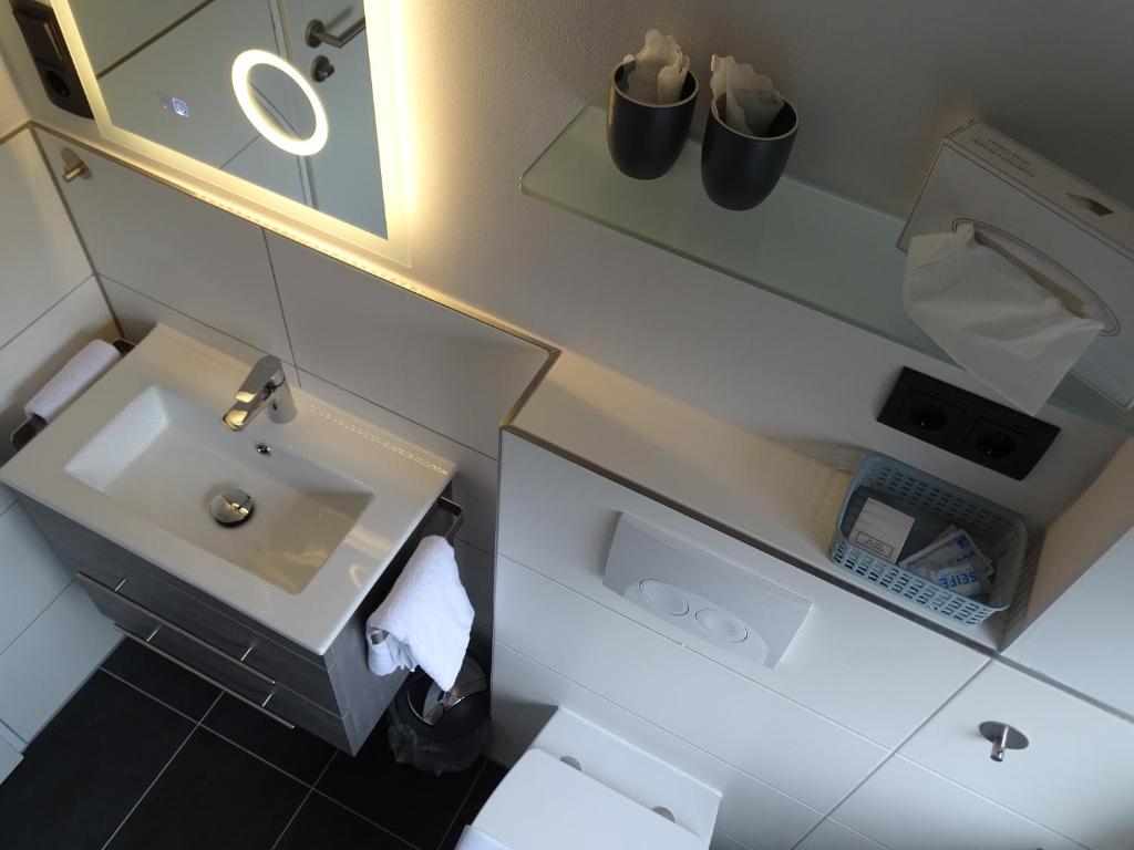 Koupelna v ubytování Flair Hotel zur Therme