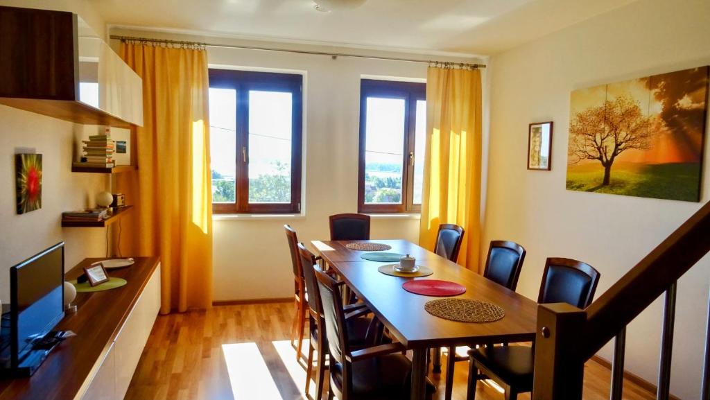 Posezení v ubytování Apartmán Nesyt