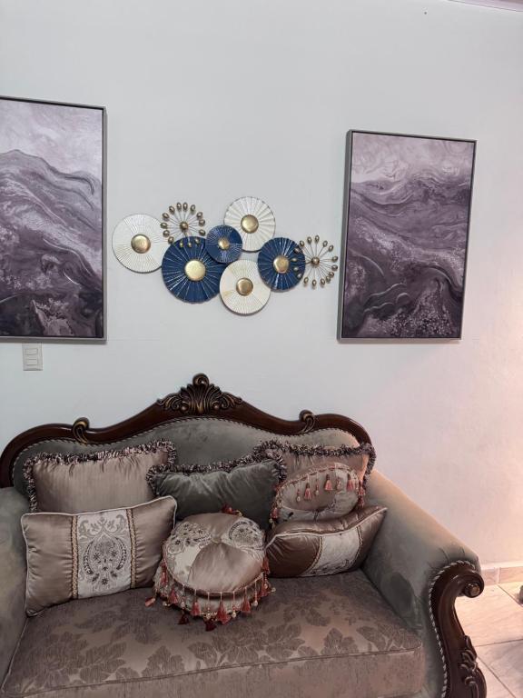 Posezení v ubytování Esmes vacation home