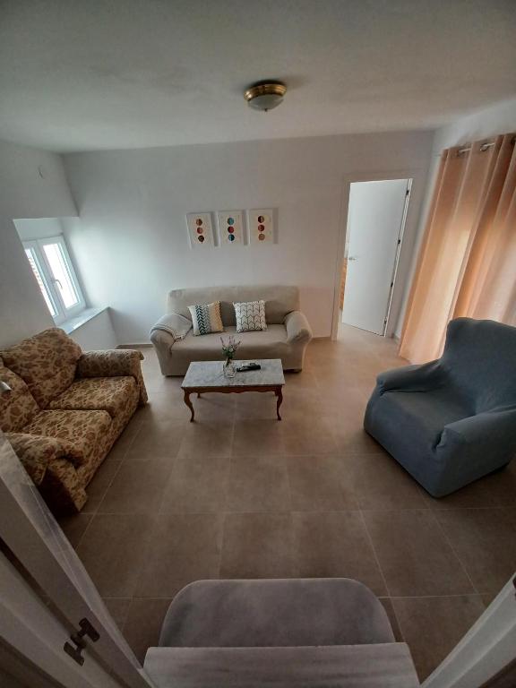Posezení v ubytování casa del cura