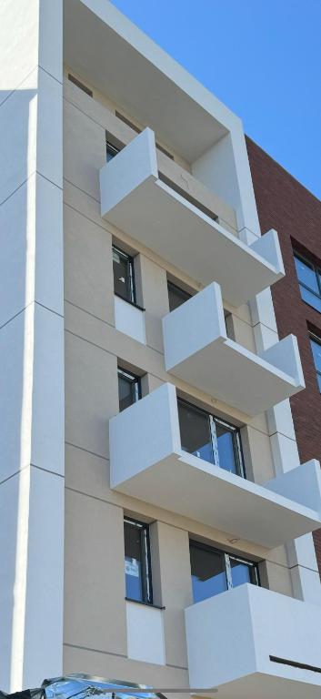 Budova, kde se apartmán nachází