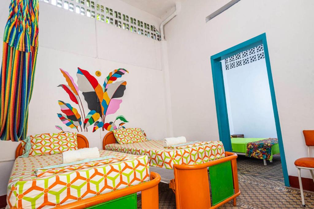Posezení v ubytování Hotel Kasa Dokari