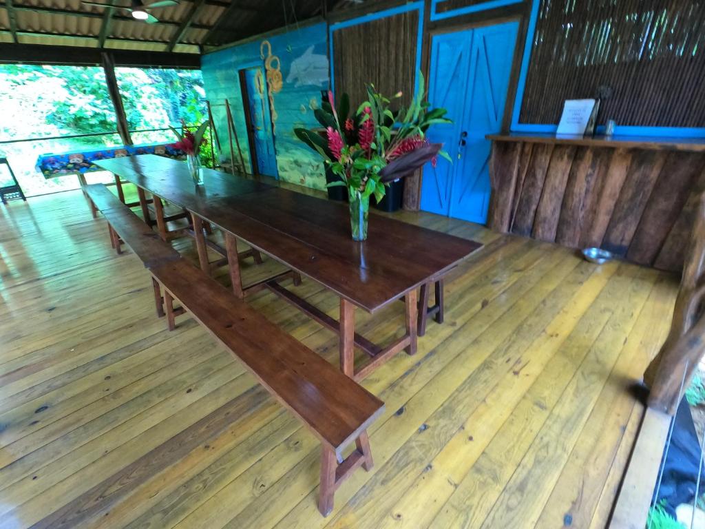 Restaurace v ubytování Solarte EcoLodge
