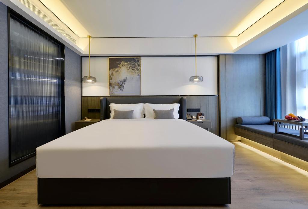 Mehood Lestie, Taiyuan South Railway Station - Elegante Tweepersoonskamer