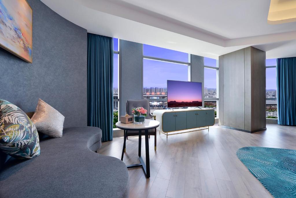 Mehood Lestie, Taiyuan South Railway Station - Ronde Tweepersoonskamer