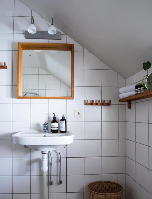 Ванная комната в MårtenLiens Gård