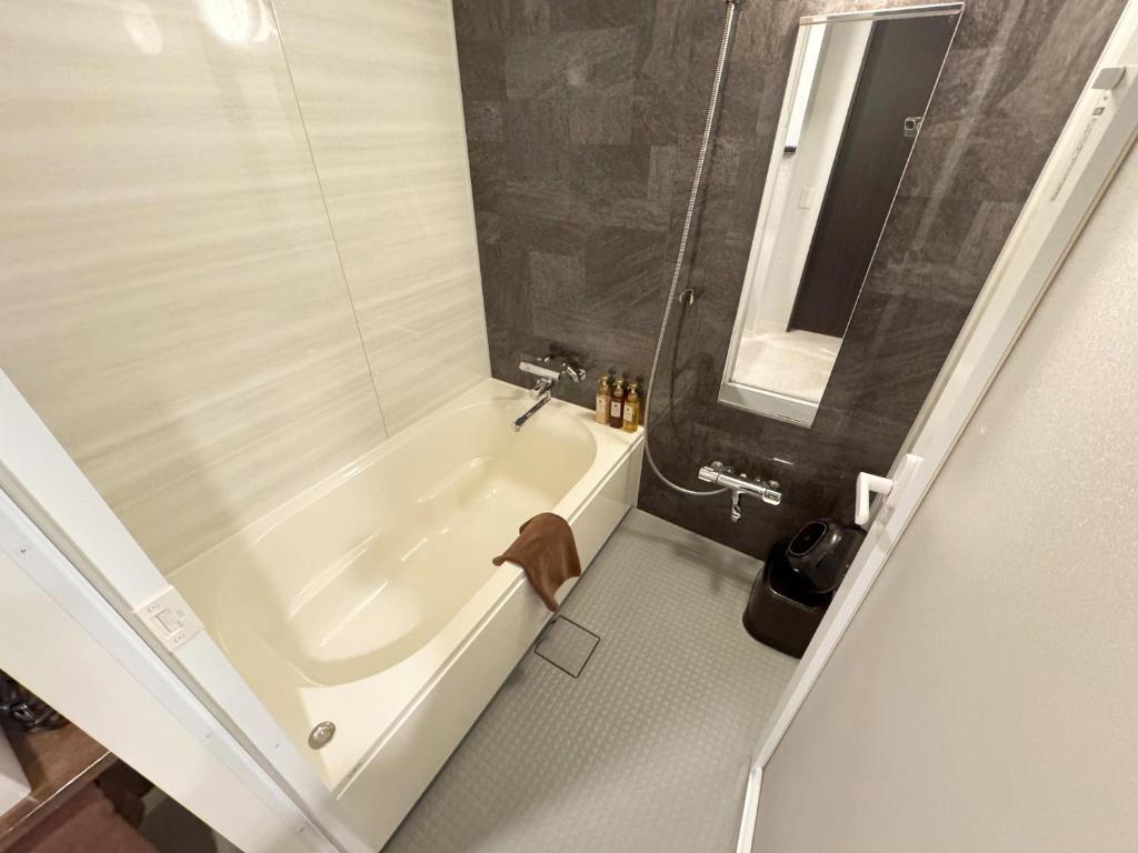 Koupelna v ubytování RE Hotel 谷町9丁目2
