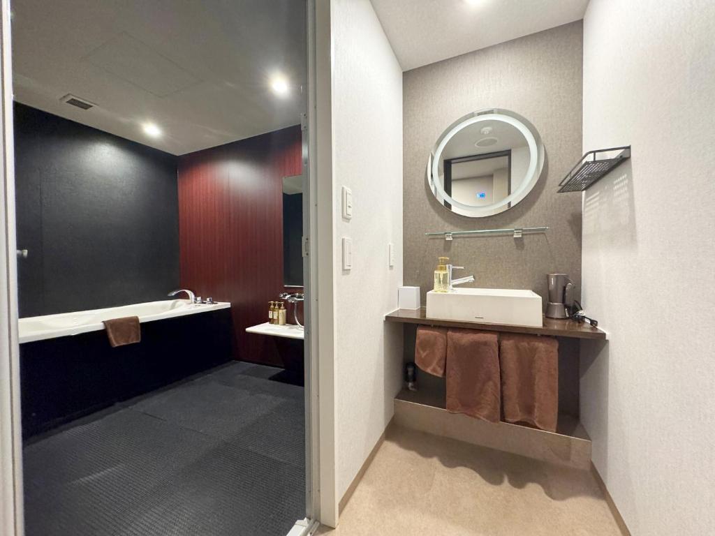 Koupelna v ubytování RE Hotel 谷町9丁目2