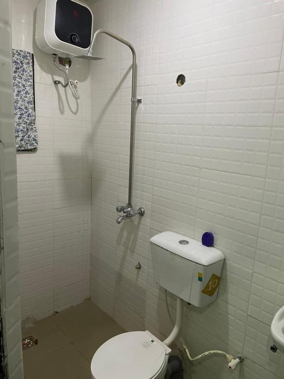 Koupelna v ubytování QuiQ Suites
