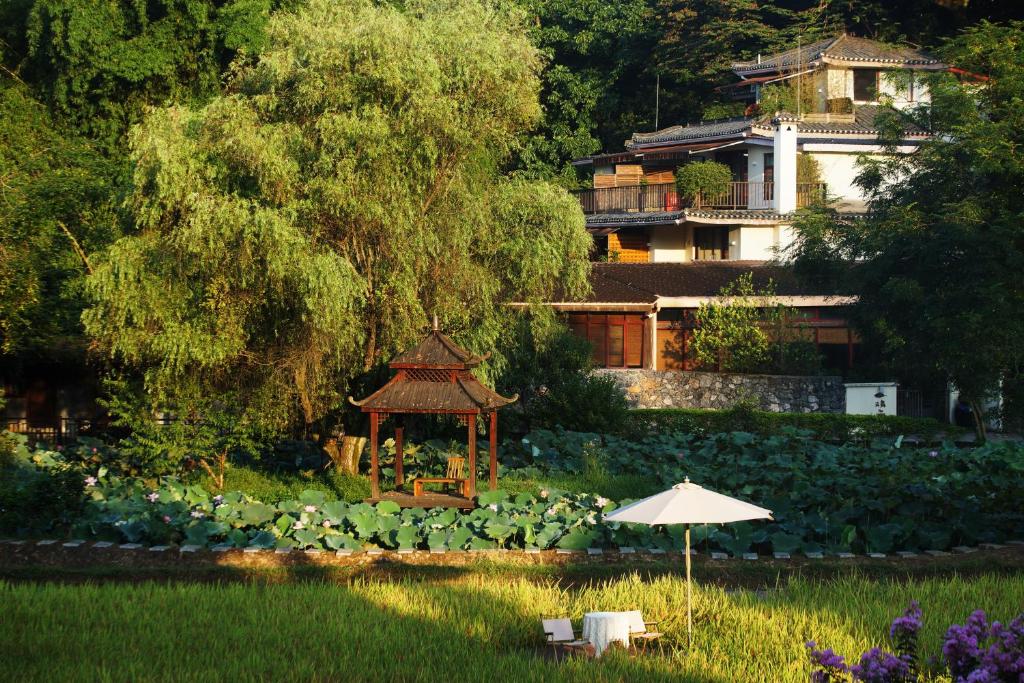 Zahrada ubytování The Apsara Lodge