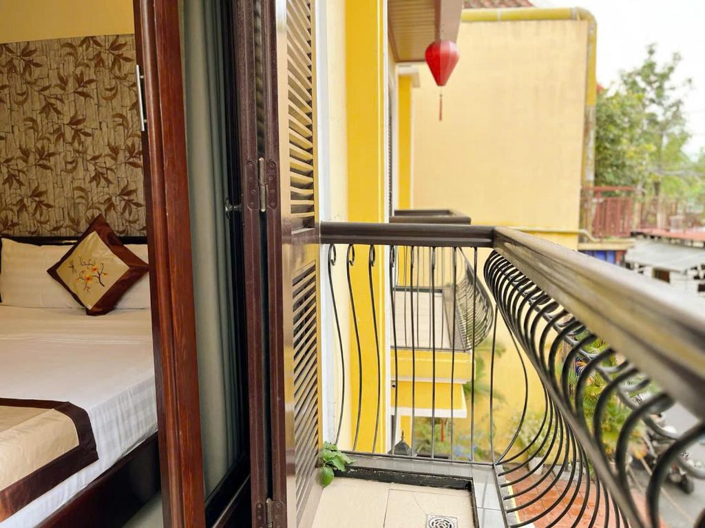 Balkón nebo terasa v ubytování Golden River Hotel