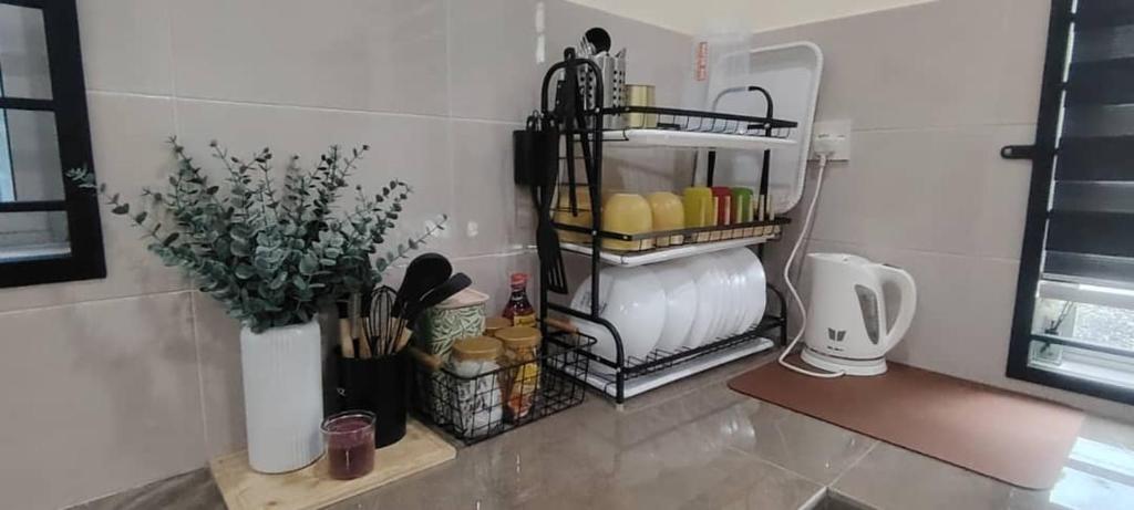 Postel nebo postele na pokoji v ubytování MAB Homestay