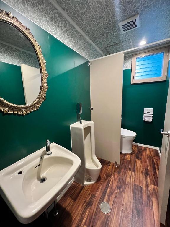 Koupelna v ubytování ALBERGO del otto