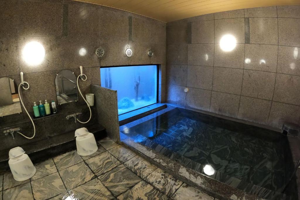 Koupelna v ubytování Hotel Route-Inn Gotenba Eki-Minami