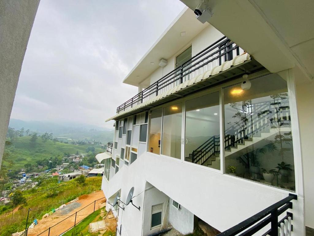 Balkón nebo terasa v ubytování Wooton Peak Resort