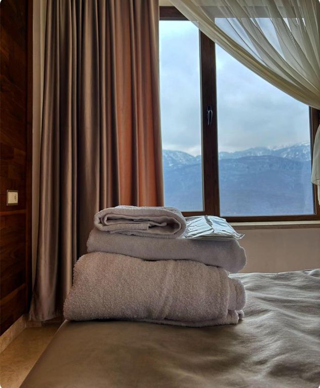Postel nebo postele na pokoji v ubytování Lastiver Resort