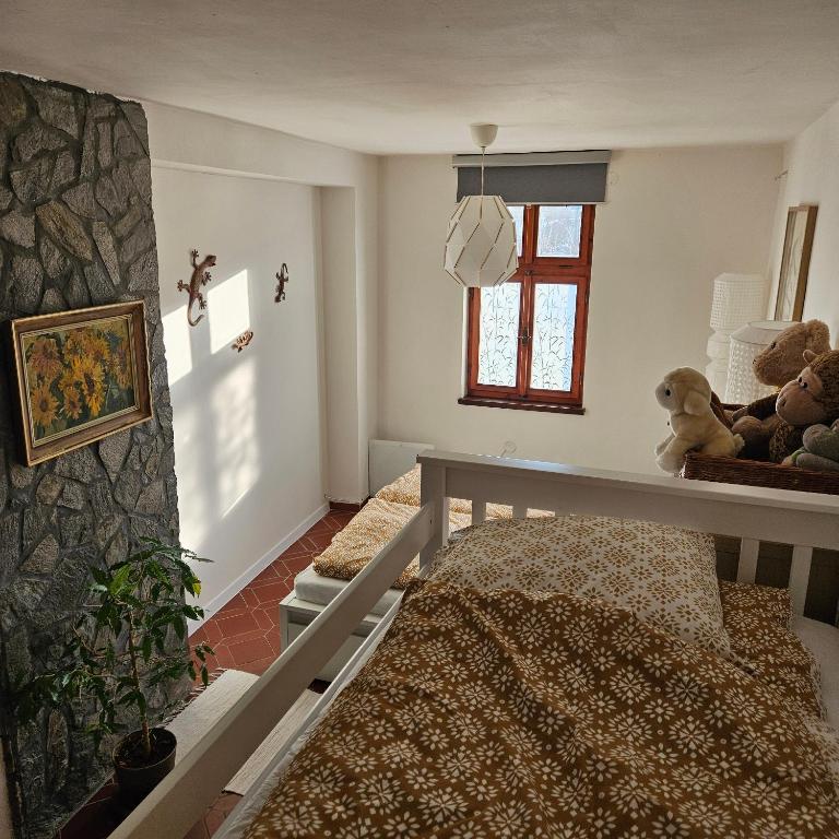 Postel nebo postele na pokoji v ubytování Apartment Salamander