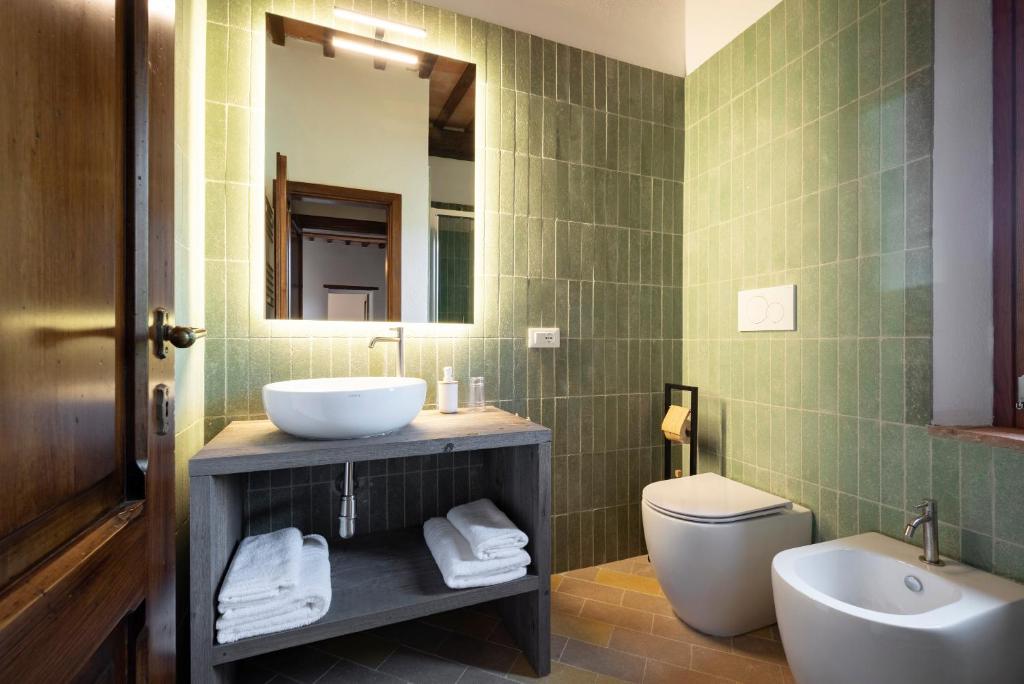 Kúpeľňa v ubytovaní Agriresort La Colombaia