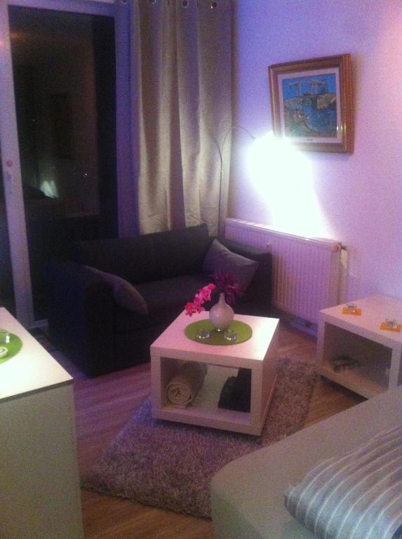 Posezení v ubytování Mini-Ferien-Suite Hildesheim
