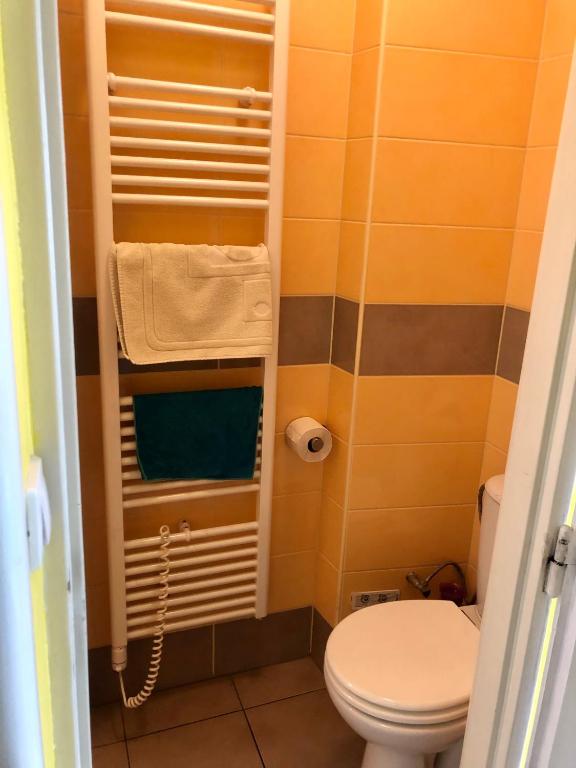 Koupelna v ubytování Apartmán B Luhačovice