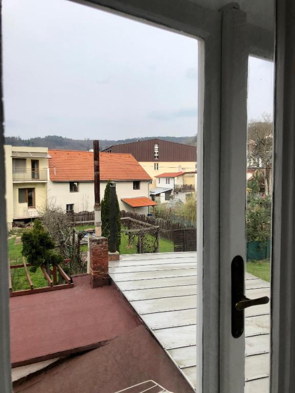 Balkón nebo terasa v ubytování Apartmán B Luhačovice