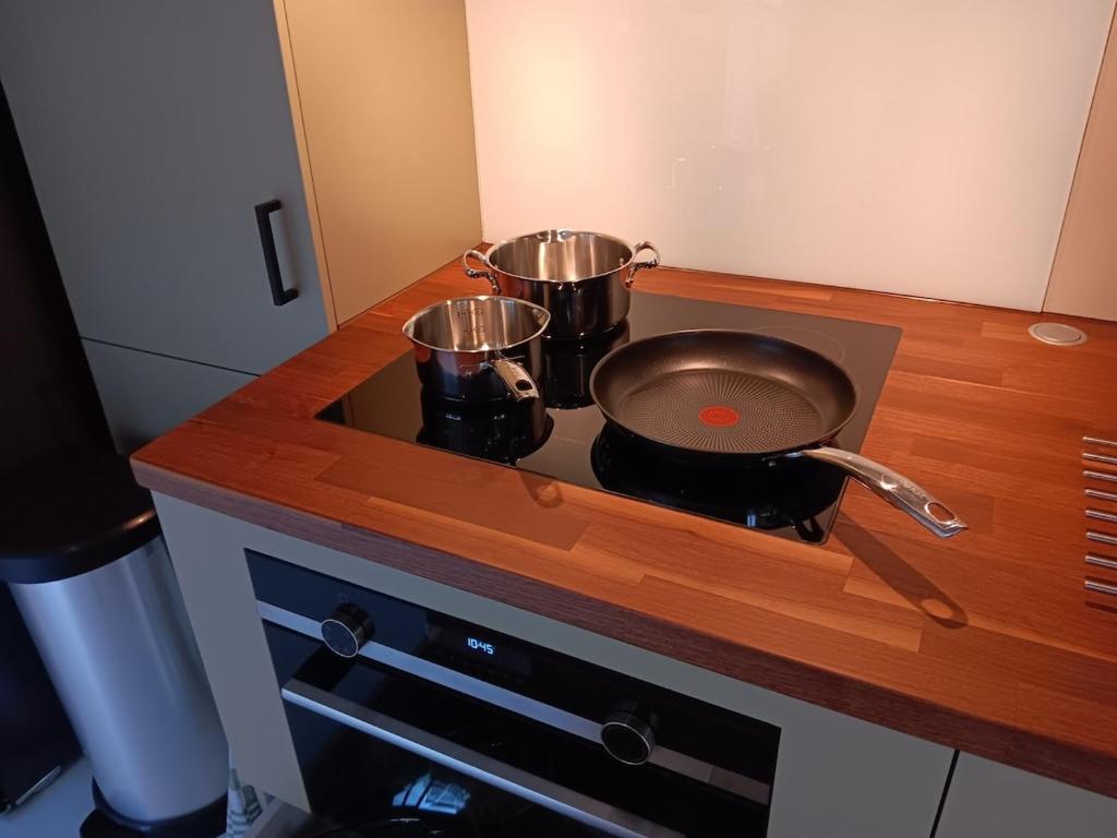 Kuchyň nebo kuchyňský kout v ubytování Guesthouse Voorhout