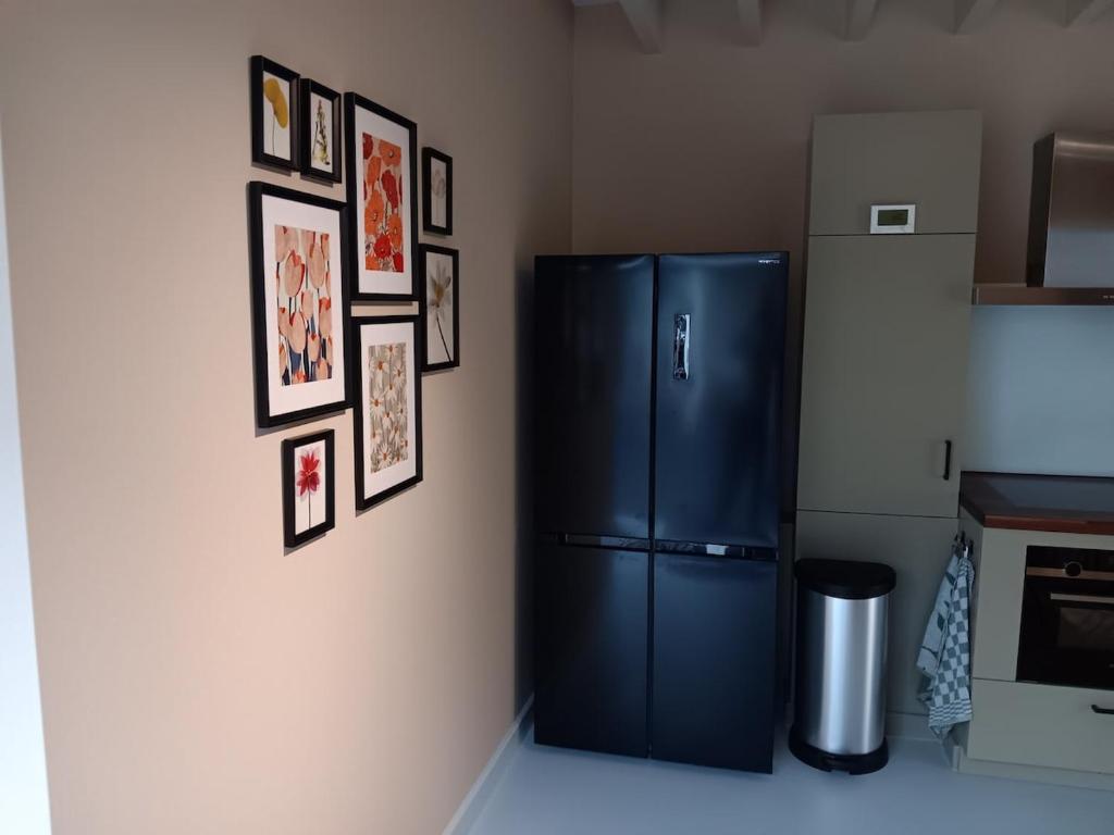 Kuchyň nebo kuchyňský kout v ubytování Guesthouse Voorhout