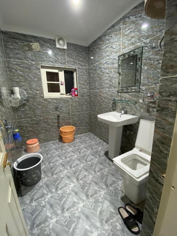 Koupelna v ubytování Cape villa