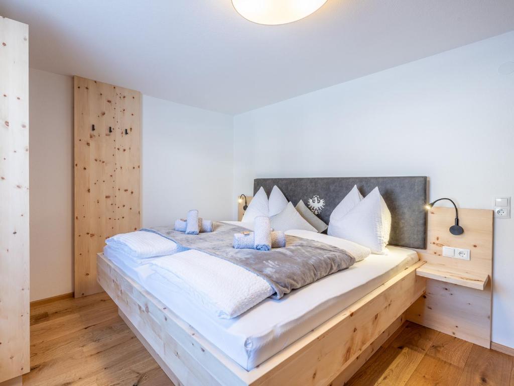 Postel nebo postele na pokoji v ubytování Haus Rabl