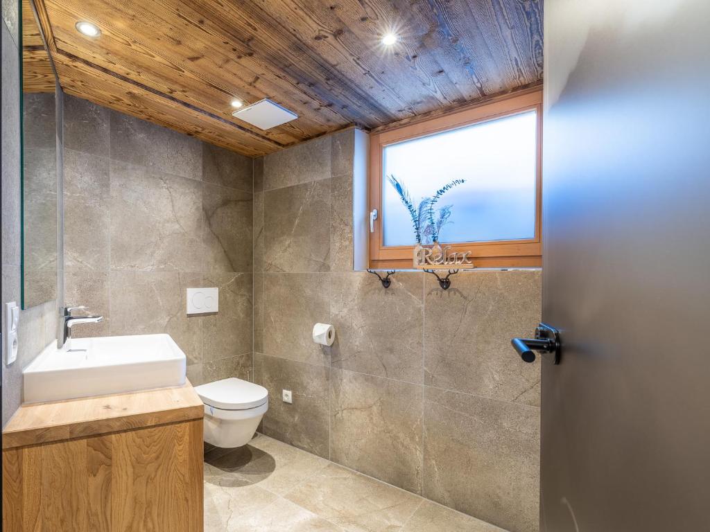 Koupelna v ubytování Haus Rabl