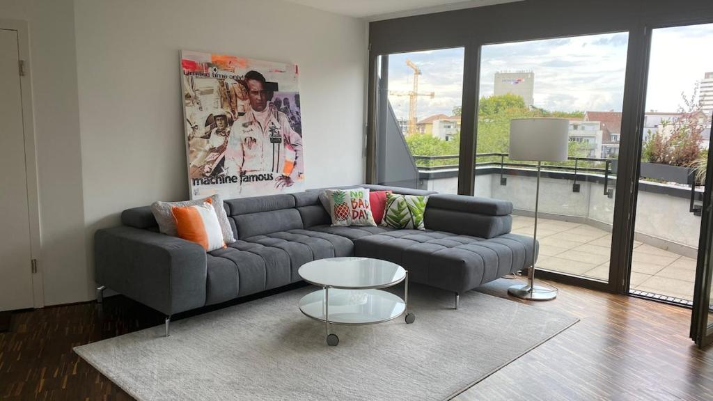 Penthouse 5 Room Duplex 3 Terraces, Near Center and Rhine - Resim 1