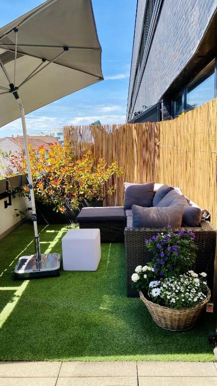 Penthouse 5 Room Duplex 3 Terraces, Near Center and Rhine - Resim 10