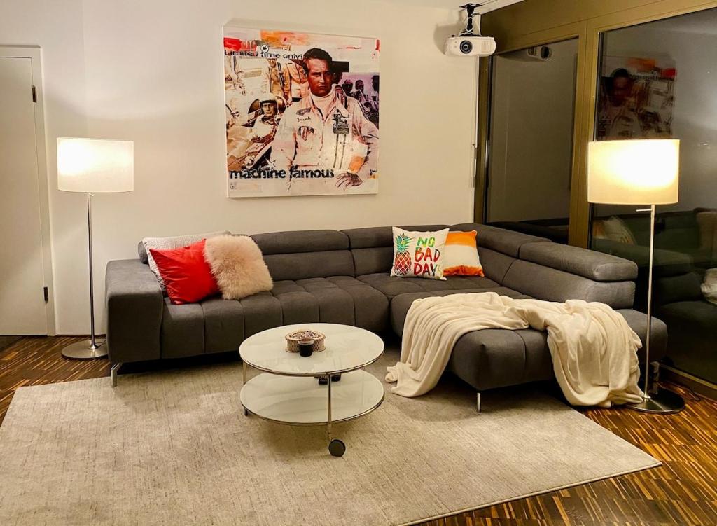 Penthouse 5 Room Duplex 3 Terraces, Near Center and Rhine - Resim 15