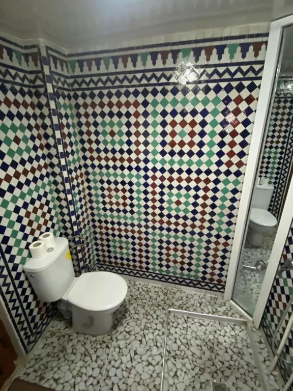 Koupelna v ubytování Riad Dar Rabha