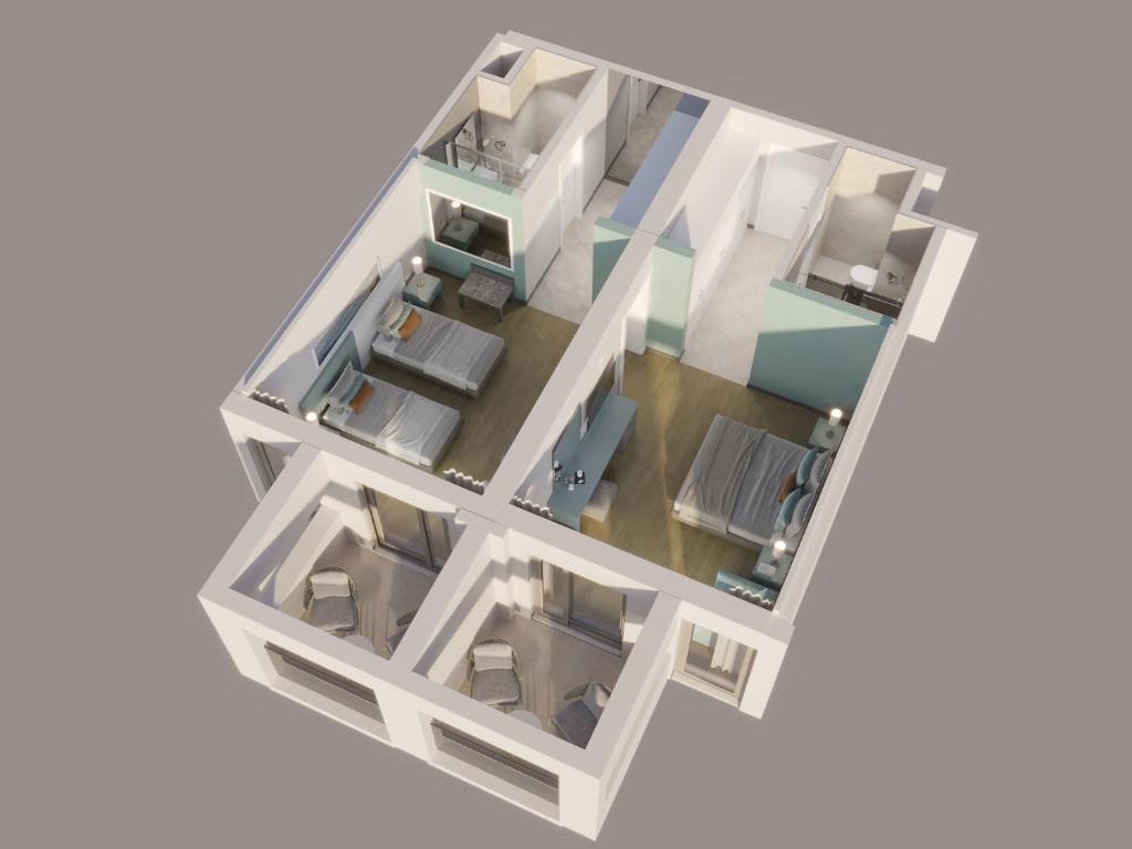 Půdorys ubytování Arcanus Hotels Sorgun - Ultra All Inclusive