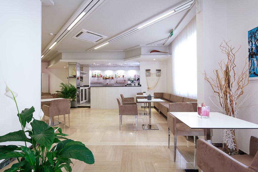 Posezení v ubytování Ambra Hotel Cattolica