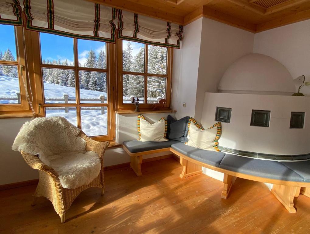 Posezení v ubytování Haus 119 Top 1