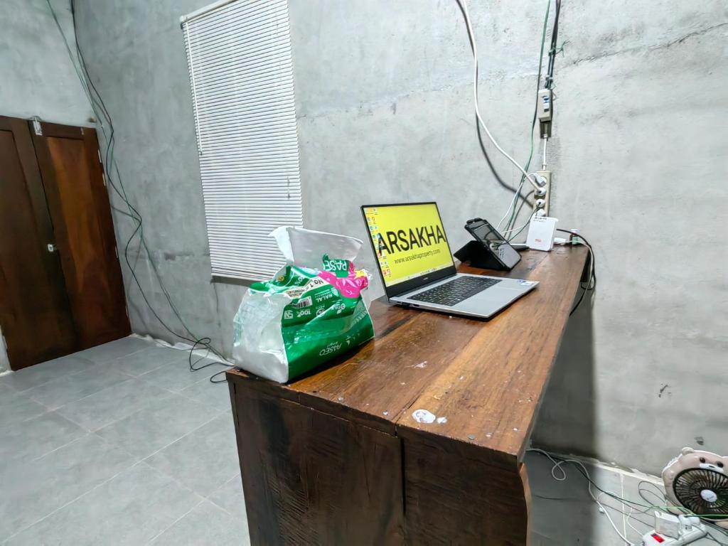 Kuchyň nebo kuchyňský kout v ubytování Aqlan Garden House