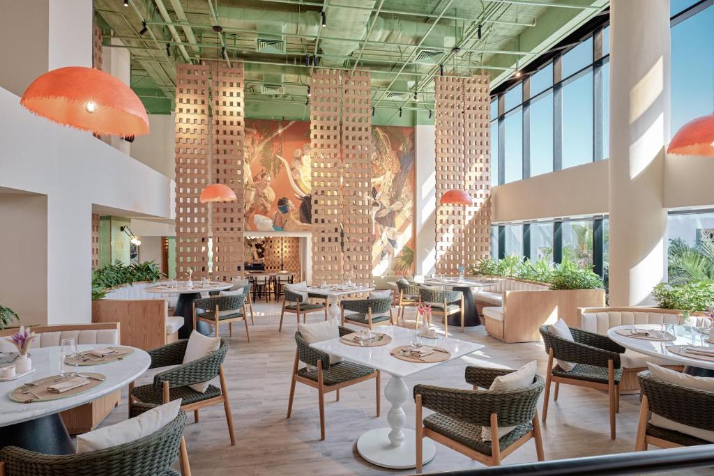 Istumisnurk majutusasutuses Hyatt Centric Cairo West