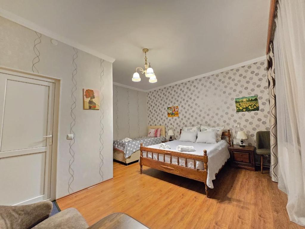 Postel nebo postele na pokoji v ubytování Old Street