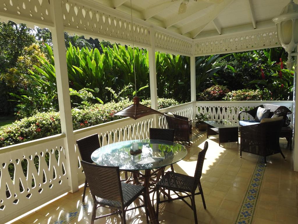 Zahrada ubytování Playa Negra Guesthouse