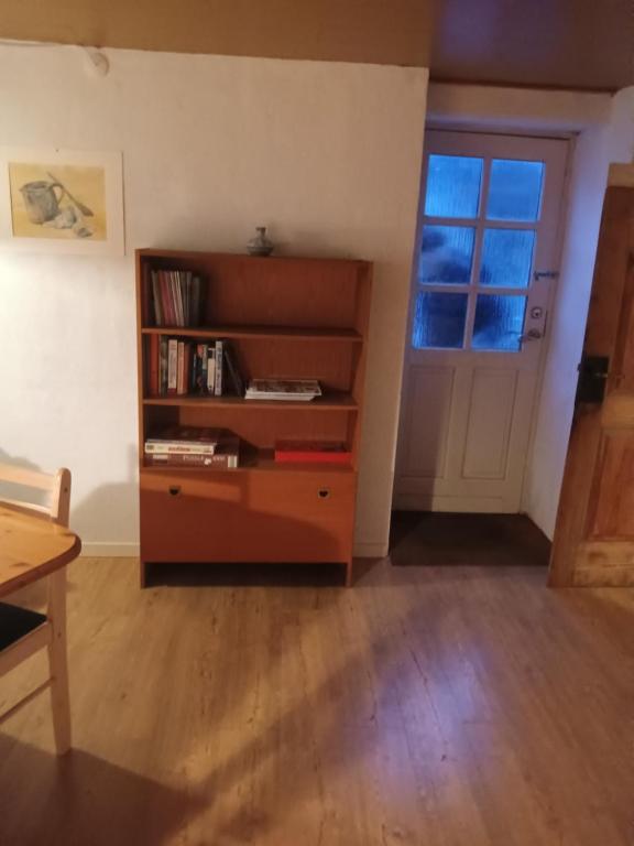Kuchyň nebo kuchyňský kout v ubytování Høkeriet B