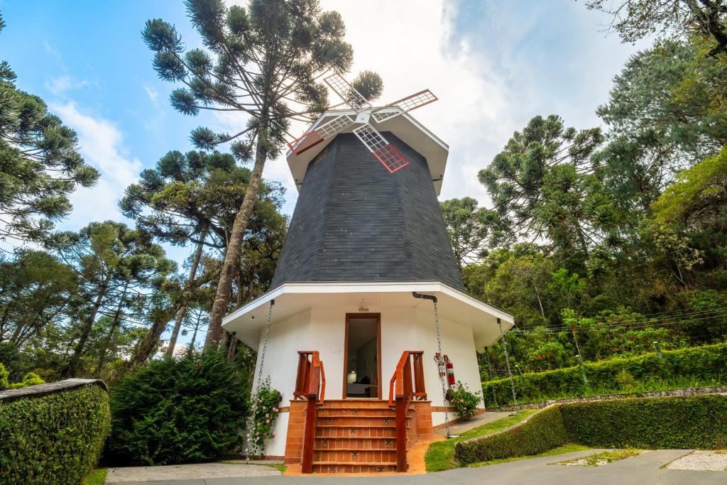 Zahrada ubytování Pousada Campos dos Holandeses - Campos do Jordao