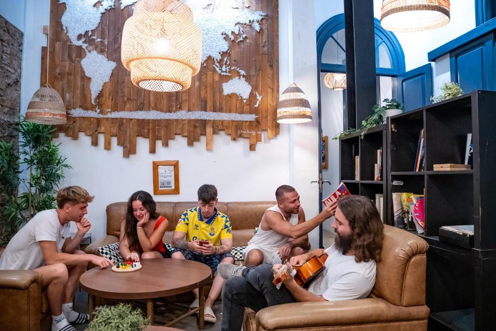 Hosté ubytování Las Palmas Rooftop Hostel