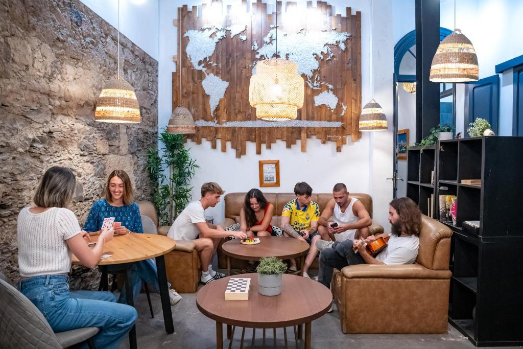 Hosté ubytování Las Palmas Rooftop Hostel