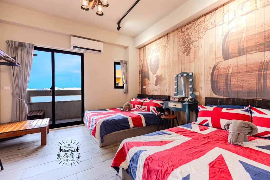 Postel nebo postele na pokoji v ubytování Island Nook B&B