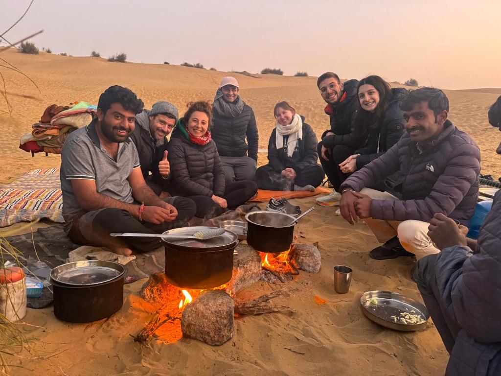 Hosté ubytování Desert Vista Camp Jaisalmer